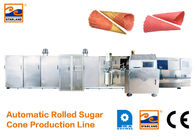 Wytrzymała linia produkcyjna cukru szyszkowego / przemysłowa maszyna do produkcji lodów 7000L * 2400W * 1800H