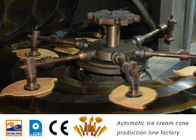 Sprzęt do produkcji rożków do lodów, wielofunkcyjna automatyczna instalacja 63 szablonów do pieczenia o wymiarach 260 * 240 mm.