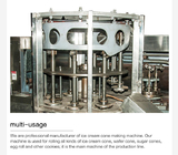 Linia do produkcji koszy waflowych o mocy 1,5 kW Automatyczne maszyny do produkcji koszy waflowych
