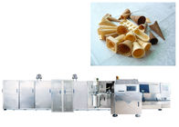 Automatyczna linia do produkcji cukru ze stożka ze stali nierdzewnej, maszyna do pieczenia lodów w rożku 4000 standardowych stożków / godzinę