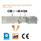 Wysokowydajna maszyna do produkcji lodów stożkowych 6800 L x 2400 W x 1800 H mm
