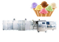 High Capacity 3500 PCS / Hour Ice Cream Cone Machine Mniejsze zużycie gazu