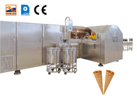 Automatyczna linia produkcyjna walcowanych stożków cukrowych Lody Przemysłowa maszyna do pieczenia stożków waflowych