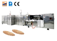 Linia do produkcji wafli o dużej pojemności 380 V Automatyczna maszyna do ciastek waflowych