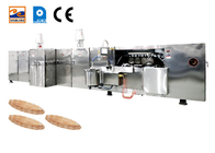 Przemysłowy sprzęt do przetwarzania ciastek waflowych ze stali nierdzewnej Maszyny do ciastek waflowych