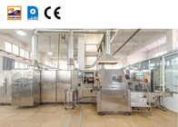 Linia produkcyjna stożka cukru ze stali nierdzewnej W pełni automatyczna maszyna do napełniania pastą Ice Cone Maker