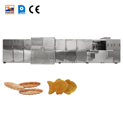 Wielofunkcyjna automatyczna maszyna do produkcji ciastek waflowych Linia do produkcji wafli Monaka