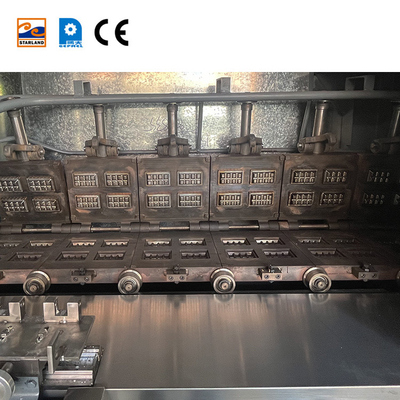 Wielofunkcyjna automatyczna maszyna do produkcji ciastek waflowych Linia do produkcji wafli Monaka