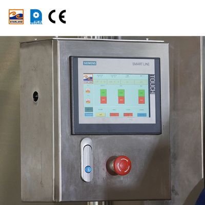 Automatyczny przemysłowy producent ciastek z systemem sterowania CE PLC