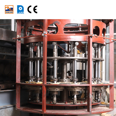 Automatyczna maszyna do robienia ciastek Waffle Basket Production Line z sterowaniem PLC i silnikiem o mocy 2,0 KM