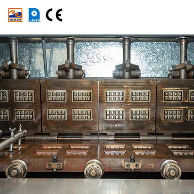 PLC sterowana automatyczna linia produkcyjna Monaka Wafer Biscuit dla napięcia 380V/220V