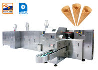 Wysoka moc Elastyczna maszyna do produkcji stożka cukru Standardowy stożek do lodów 10000PCS / godz