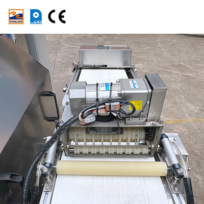 PLC sterowana linia produkcyjna zwalniacz jaj 1,5 kW automatyczny rolka gofle do maszyny do piekarni