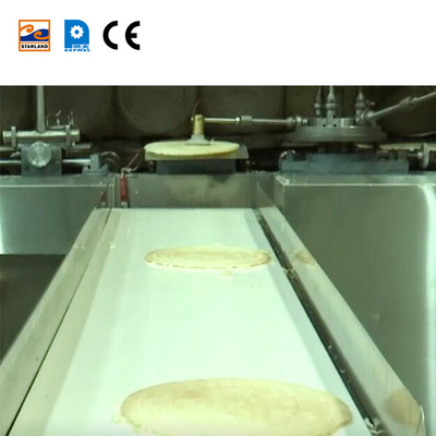 Linia produkcyjna ciastek z płytkami gazowymi z automatycznym systemem sterowania PLC