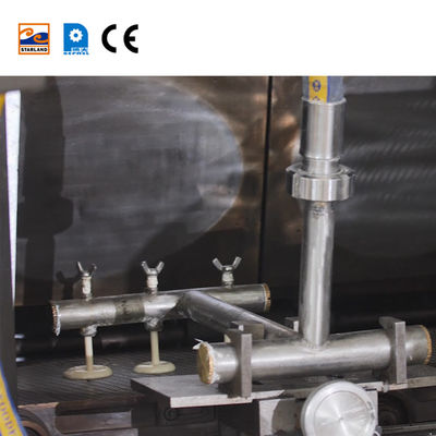 Automatyczna linia do produkcji rożków cukrowych ze stali nierdzewnej PLC z gwarancją