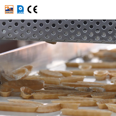 PLC Automatyczna linia produkcyjna ciastek do płytek po obsłudze Wideo wsparcie techniczne