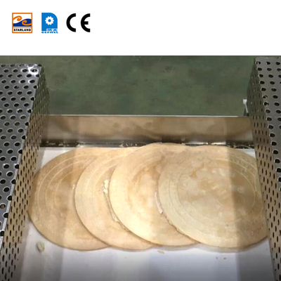 2.0HP Wafer Biscuit Machine wykonany z stali nierdzewnej do produkcji