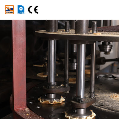 Automatyczna maszyna do gofrów z systemem sterowania PLC do koszy ze stali nierdzewnej na rynku o dużym popycie