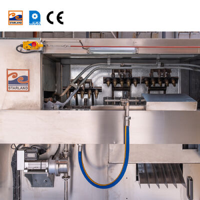 Wideo Wsparcie techniczne Linia produkcyjna Wafer Cone/CUP Sprzęt ze stali nierdzewnej do produkcji i eksploatacji wafer cone