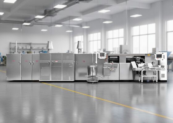 Automatyczna linia produkcyjna zwalniaczów jaj zaprojektowana dla stałej produkcji i łatwej konserwacji w przemyśle spożywczym