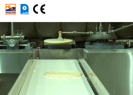 Automatyczna linia produkcyjna wafli ciastkowych Maszyna na zamówienie do ciągłej produkcji i pakowania wafli ciastkowych