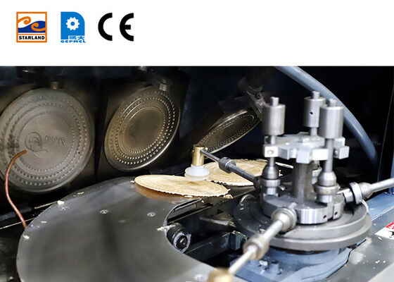 Automatyczna linia produkcyjna wafli ciastkowych Maszyna na zamówienie do ciągłej produkcji i pakowania wafli ciastkowych