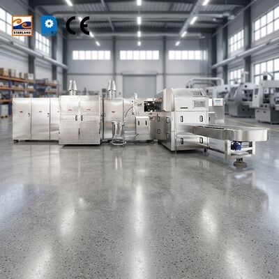 Pojemność 2000 PCS Linia produkcyjna rolek cukrowych, pełna automatyczna 1,1 kW Łatwa instalacja i przyjazny dla użytkownika interfejs
