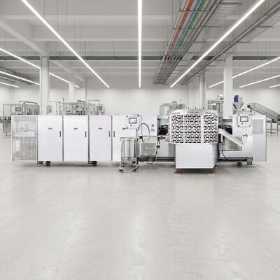 Specyfikacja Główny silnik Automatyczna maszyna do koszyków wafelkowych Wysokiej wydajności wyposażenie do ciągłej produkcji koszyków wafelkowych