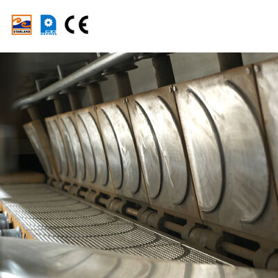 Automatyczna maszyna do produkcji wafli cukrowych zaprojektowana w celu usprawnienia procesów produkcji ciastek i zwiększenia efektywności operacyjnej