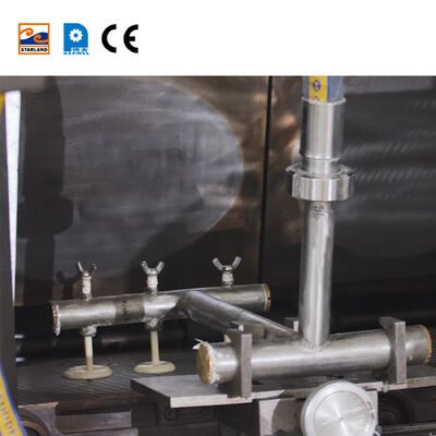 Specification Main Motor Automatic Barquillo Cone Production Line Automatic Operation Mode Durable Barquillo Cone Making Machine
