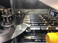Przemysłowa, wysokiej jakości automatyczna chrupiąca szyszka do ciastek Marka Linia produkcyjna Maszyna do produkcji lodów z szyszek cukru