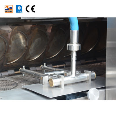 Automatyczna linia do produkcji stożków waflowych ze stali nierdzewnej 380V
