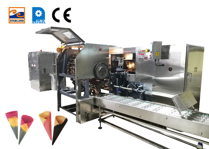 14 kg / godzinę Linia produkcyjna stożka cukru Komercyjna przemysłowa maszyna do produkcji żywności