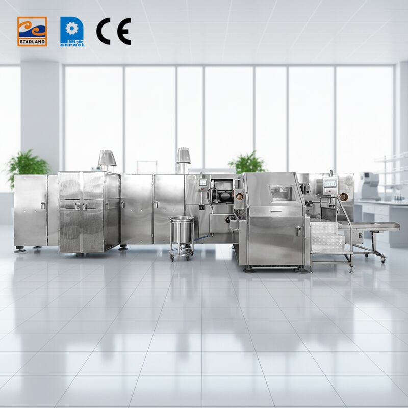 Linia produkcyjna wafla cukrowego 1,5 kW Idealne rozwiązanie dla zautomatyzowanej produkcji rożków barquillo