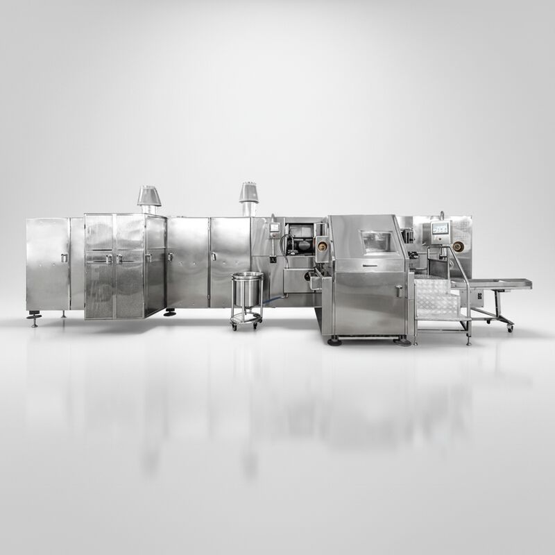 Łatwa w obsłudze maszyna do wafelek lodowych o wydajności 1800 sztuk na godzinę, zapewniająca stabilną wydajność i jednolite wafle