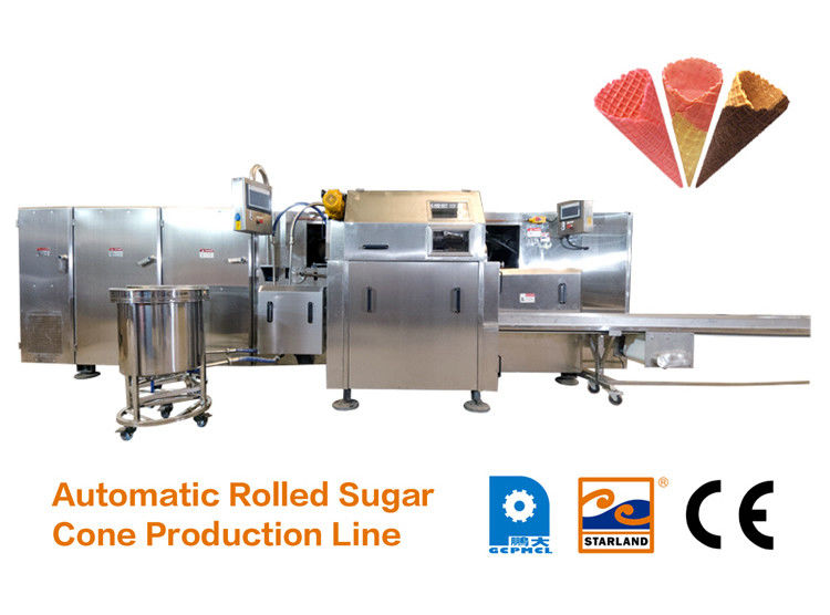 Automatyczna linia do produkcji rożków o smaku truskawkowym
