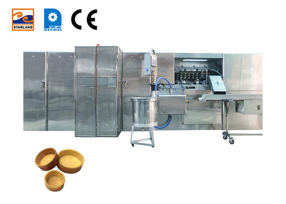 Maszyna do produkcji ciastek o mocy 2,0 KM Łatwa w obsłudze automatyczna linia do produkcji skorupek do tarty