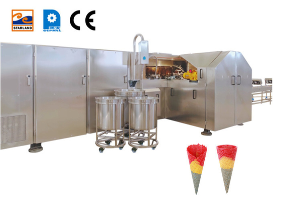 Automatyczna linia do produkcji rożków do lodów Maszyna do walcowania stożków cukru