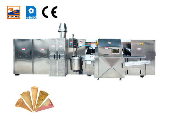 Linia do produkcji stożków cukrowych o wydajności 5 kg / godzinę Maszyna do produkcji stożków z 51 płytami do pieczenia