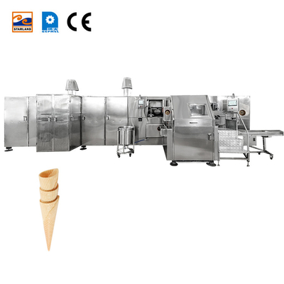 Automatyczna linia produkcyjna Barquillo Cone Multi Function Baking Machinery