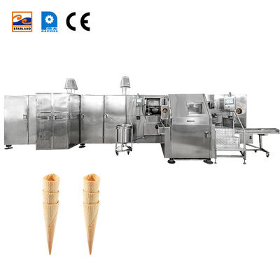 Komercyjna automatyczna linia produkcyjna Barquillo Cone