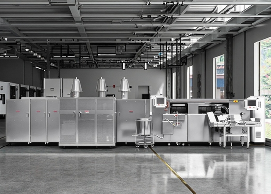 Automatyczna linia do produkcji naleśników w kształcie jajka i gofrów