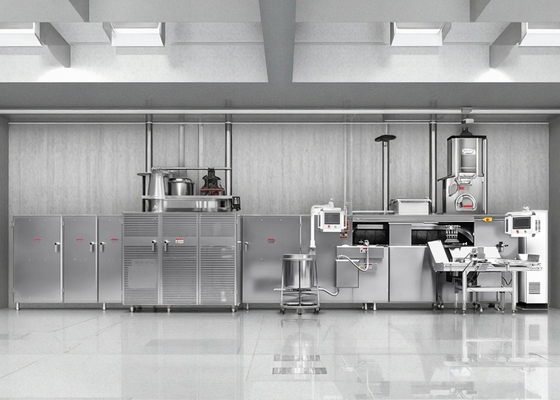 Automatyczna linia do produkcji gofrów w rulonach PLC Deluxe