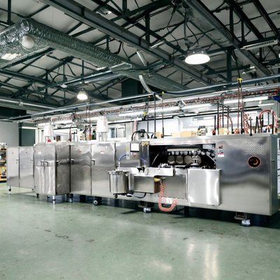 Automatyczna linia do produkcji wafli z cyfrową kontrolą temperatury i wsparciem technicznym wideo po serwisie