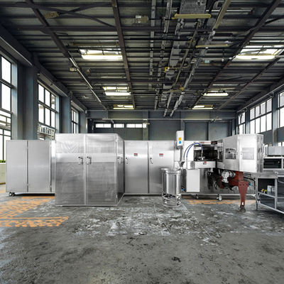 Automatyczna maszyna do gofrów z systemem sterowania PLC do koszy ze stali nierdzewnej na rynku o dużym popycie