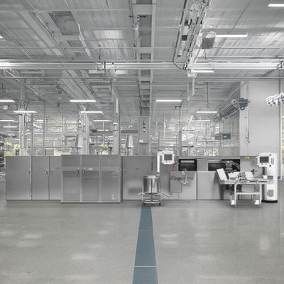 Linia produkcyjna do produkcji rolad jajecznych z ogrzewaniem gazowym PLC, 1200 sztuk/godzinę