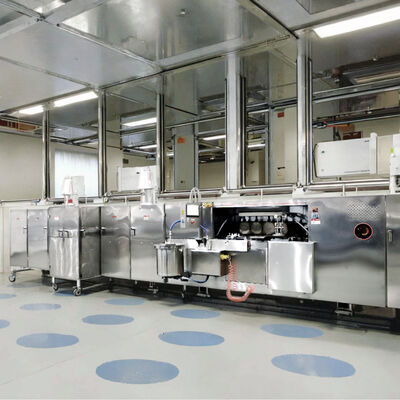 System sterowania PLC do linii produkcyjnej wafli, gofrów ze stali nierdzewnej, sprzęt do produkcji wafli