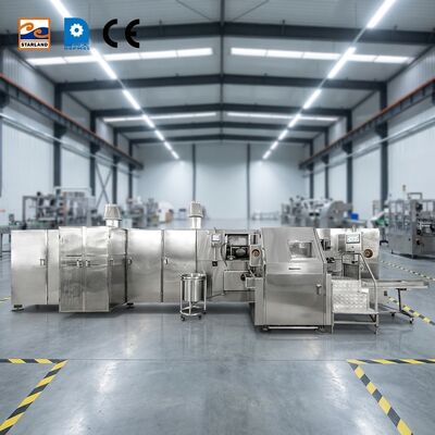 W pełni automatyczna maszyna do zwijania rożków do lodów przeznaczona do masowej produkcji rożków do lodów