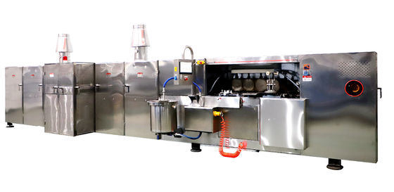w pełni zautomatyzowana linia produkcyjna dla 39 płyt piekarniczych 1,1 kW 9 kg i rożka cukrowego godzinnego